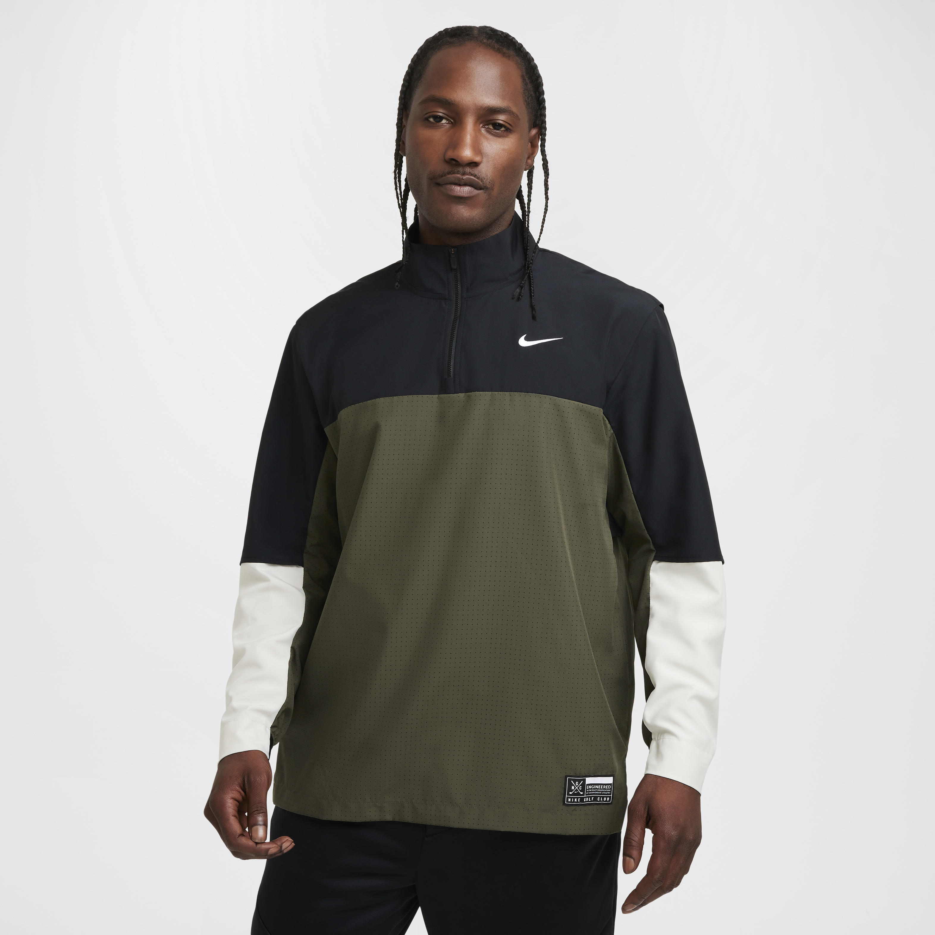 Nike Golf Club Men's Dri-FIT 1/2-Zip Jacket | King's Cross Nike Golf Club Men's Dri-FIT 1/2-Zip Jacket | King's Cross